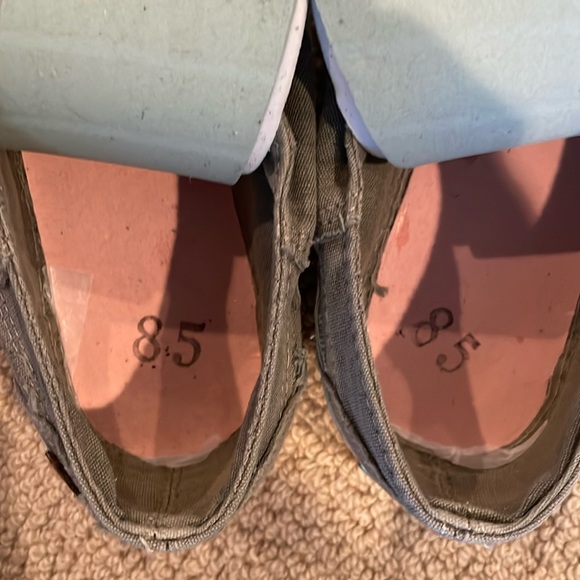 Blowfish Marley Grey Wash Casual Sneakers size 8.5 - Picture 11 of 11